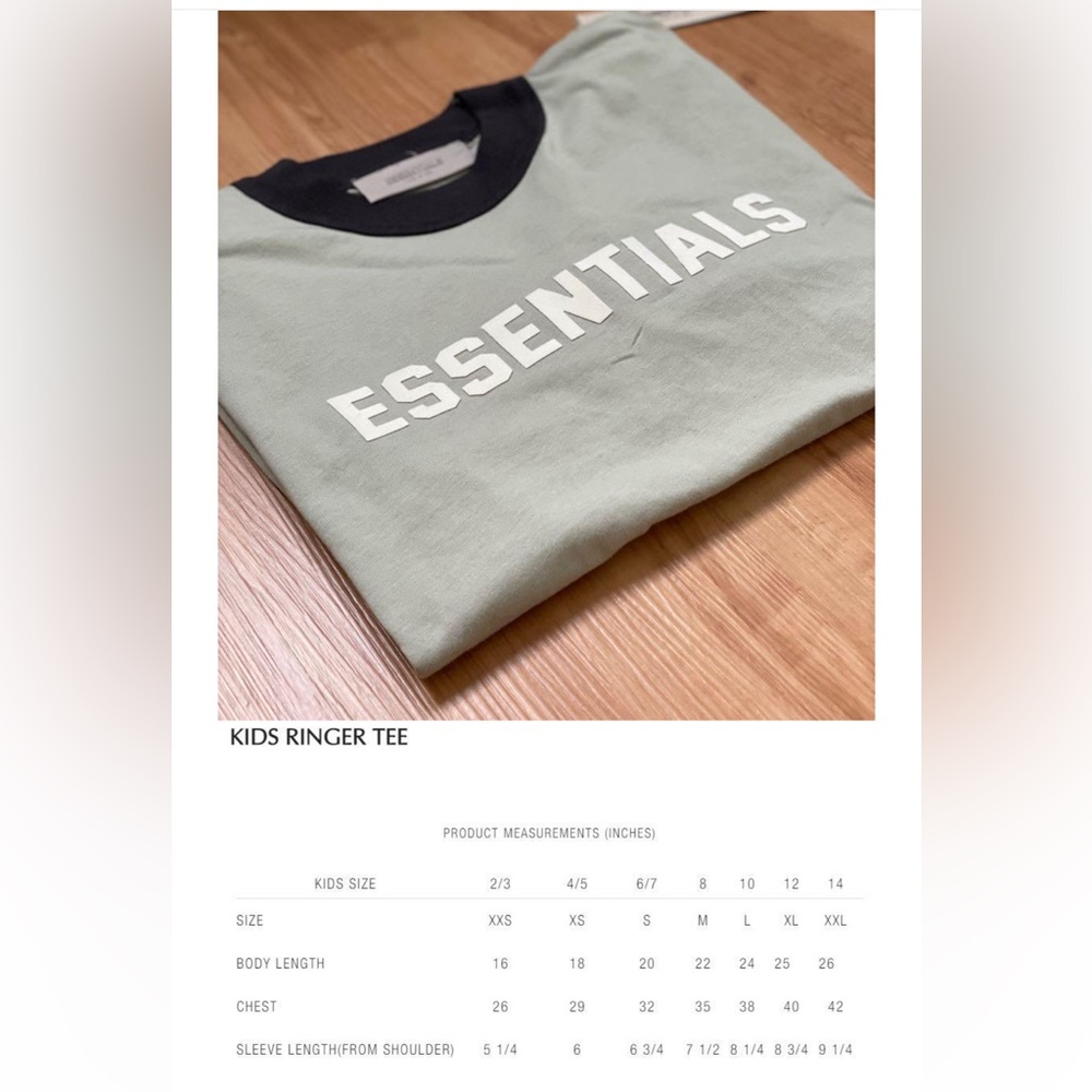 Essentials tee auth - Picture 2 of 4